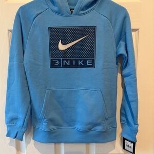Nike Kids Sky Blue Hoodie